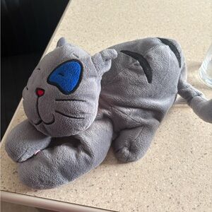 Caillou Gilbert Cat Plush Toy with Blue Accents